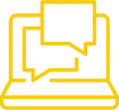 Authorization Manager - Retrieval - an icon of a computer with two messages on screen